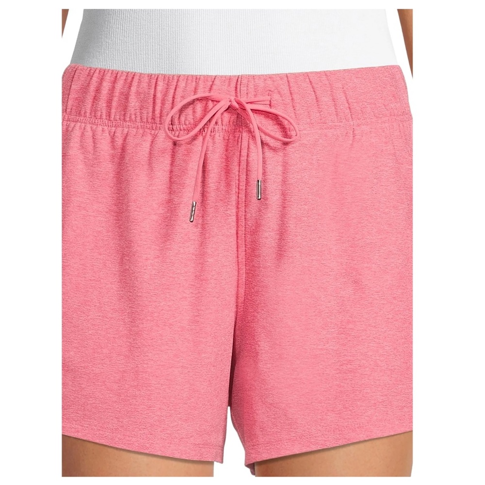 Women's ButterCore Soft Performance Gym Shorts, 5.5” Inseam, color:Desert Peach